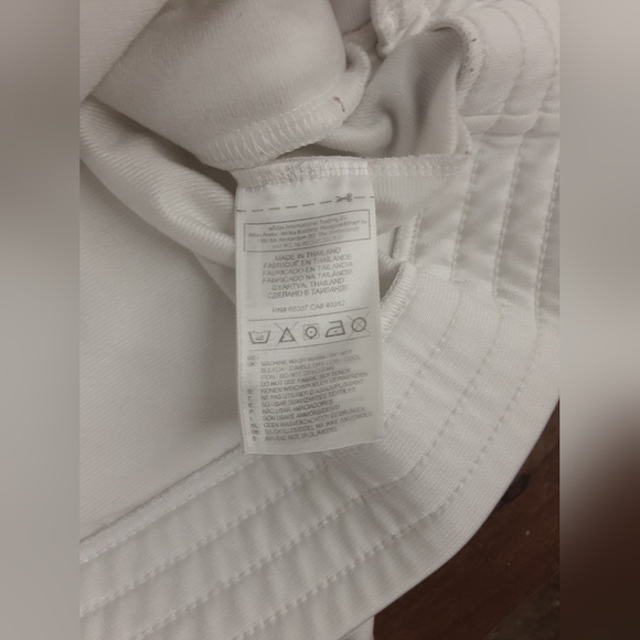 Adidas White and Black Track Jacket. Size S. - Picture 4 of 5